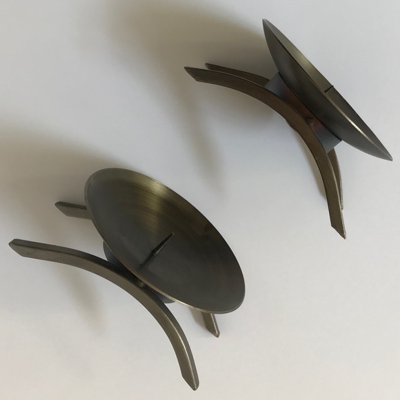 Set of 2 candle holders - Picture 4 of 4